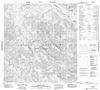 105I07 - DOZER LAKE - Topographic Map