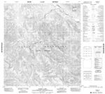 105I07 - DOZER LAKE - Topographic Map