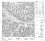 105I08 - MOUNT APPLER - Topographic Map