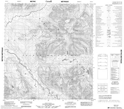 105I10 - NO TITLE - Topographic Map