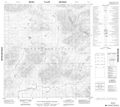 105I12 - NO TITLE - Topographic Map