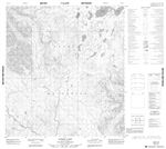 105I14 - JONES LAKE - Topographic Map