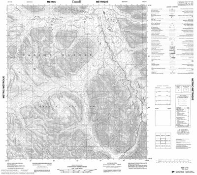 105I16 - NO TITLE - Topographic Map
