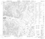 105J05 - CHECHERA MOUNTAIN - Topographic Map