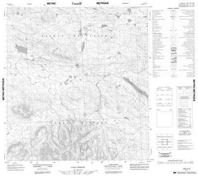 105J12 - NO TITLE - Topographic Map