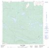105K01 - TENAS CREEK - Topographic Map