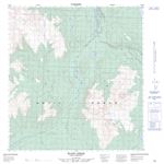 105K07 - BLIND CREEK - Topographic Map