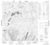 105K09 - LAFORCE LAKE - Topographic Map
