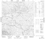 105K10 - TEDDY CREEK - Topographic Map