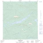 105K13 - STOKES LAKE - Topographic Map