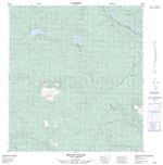 105K14 - MOUNT GILLIS - Topographic Map