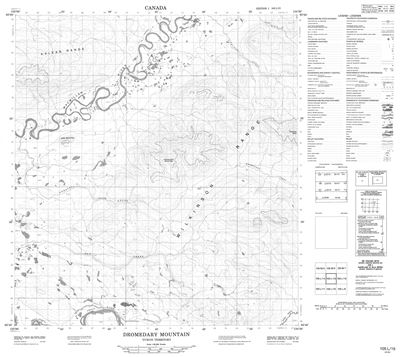 105L15 - DROMEDARY MOUNTAIN - Topographic Map