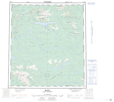 105M - MAYO - Topographic Map