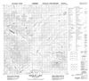 105M03 - SIDESLIP LAKE - Topographic Map