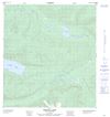 105M05 - FRANCIS LAKE - Topographic Map