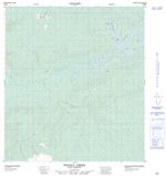 105M06 - HORSESHOE SLOUGH - Topographic Map