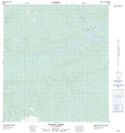 105M06 - HORSESHOE SLOUGH - Topographic Map