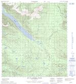 105M10 - SOUTH NELSON CREEK - Topographic Map