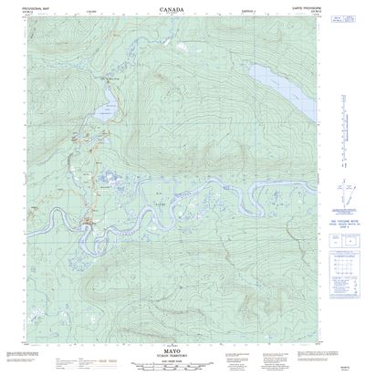 105M12 - MAYO - Topographic Map