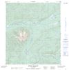 105M13 - MOUNT HALDANE - Topographic Map
