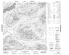 105N01 - HUSKY DOG CREEK - Topographic Map