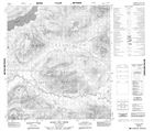 105N01 - HUSKY DOG CREEK - Topographic Map