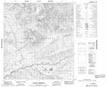 105N03 - MOUNT ARMSTRONG - Topographic Map