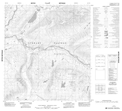 105N05 - RUSSELL CREEK - Topographic Map