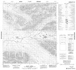 105N15 - MOUNT ORTELL - Topographic Map