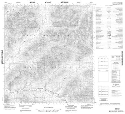 105O04 - NO TITLE - Topographic Map