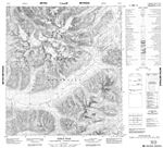 105O08 - KEELE PEAK - Topographic Map