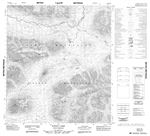 105O12 - FANGO LAKE - Topographic Map