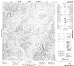 105P04 - CHRISTIE PASS - Topographic Map