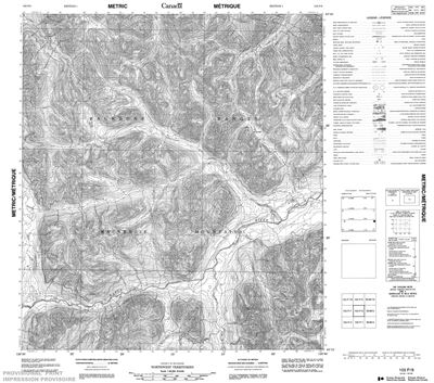 105P08 - NO TITLE - Topographic Map