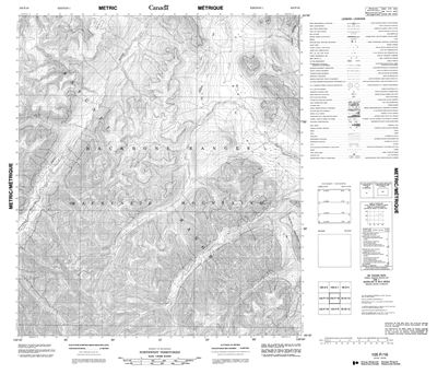 105P16 - NO TITLE - Topographic Map