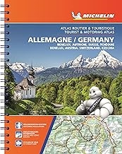 Michelins Germany, Benelux, Austria, Switzerland, Czech Republic Tourist and Motoring atlas is the perfect companion for an enjoyable and safe drive in Germany and North East Europe. Convenient and easy to use thanks to its spiral bound cover, Michelin t