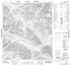 106B05 - MISFORTUNE LAKE - Topographic Map