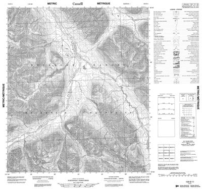 106B11 - NO TITLE - Topographic Map