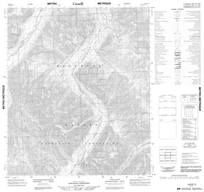 106B13 - NO TITLE - Topographic Map