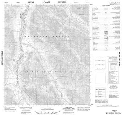 106B14 - NO TITLE - Topographic Map