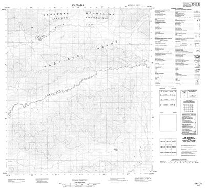 106C03 - MOUNT FERRELL - Topographic Map