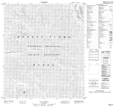 106C14 - MOUNT PROFEIT - Topographic Map