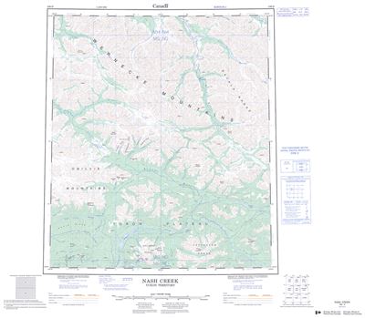 106D - NASH CREEK - Topographic Map