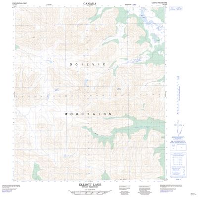 106D05 - ELLIOTT LAKE - Topographic Map