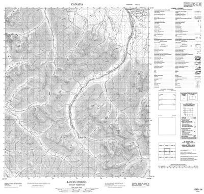 106D14 - ROYAL CREEK - Topographic Map