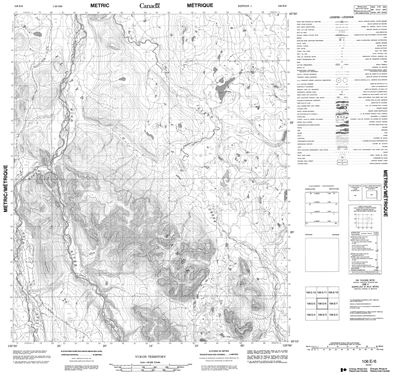 106E06 - NO TITLE - Topographic Map