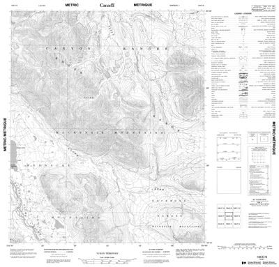 106E08 - NO TITLE - Topographic Map