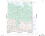 106G - RAMPARTS RIVER - Topographic Map