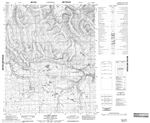 106G12 - LICHEN RIDGE - Topographic Map