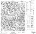 106I04 - TUKWEYE LAKE - Topographic Map